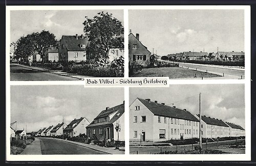 Bad vilbel ansichtskarte - bad,