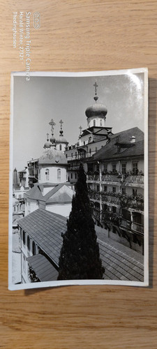 Postkarte kloster auf - postkarte, dem