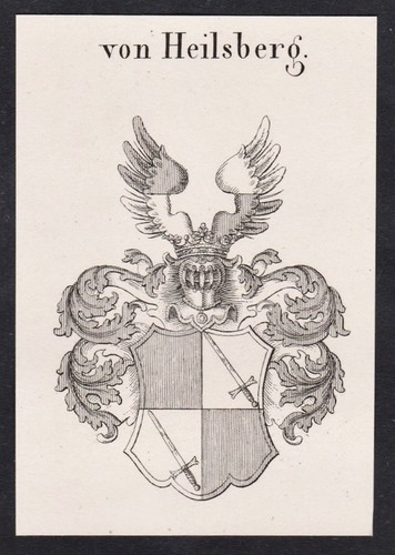 Heilsberg wappen coat arms - coat, of